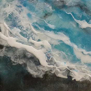resin pigments nad pastes and paintings of resin art