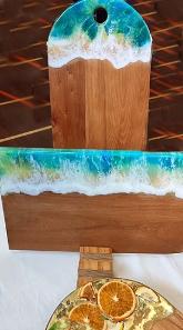 resin classes auckland cheeseboards floral and fruit